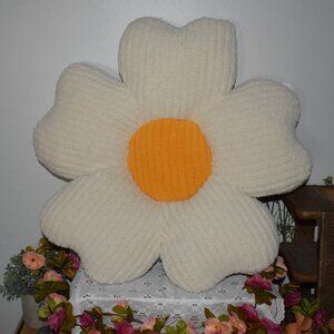 Spring Country Cottage Farmhouse Soft Plush Flower Throw Pillow - cottagecore